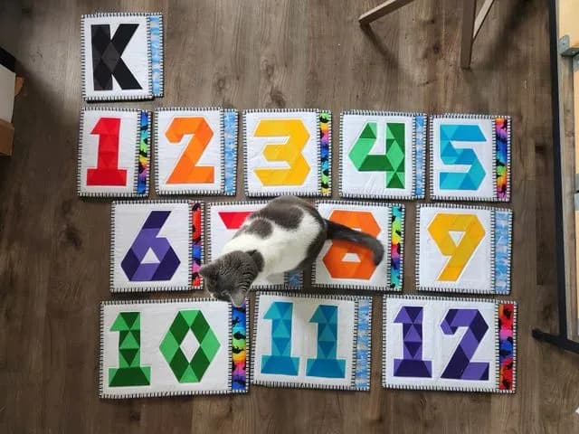 Number Block Tiles