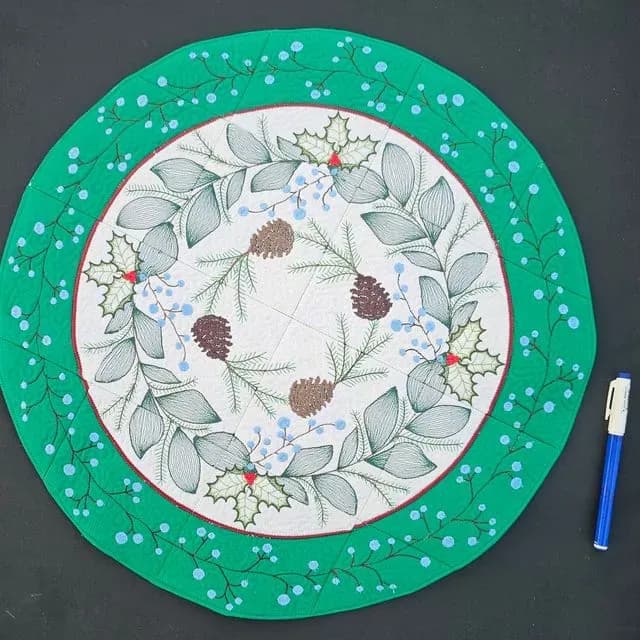 Winter Greens Table Topper