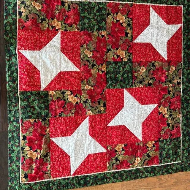 Christmas Star Table Topper