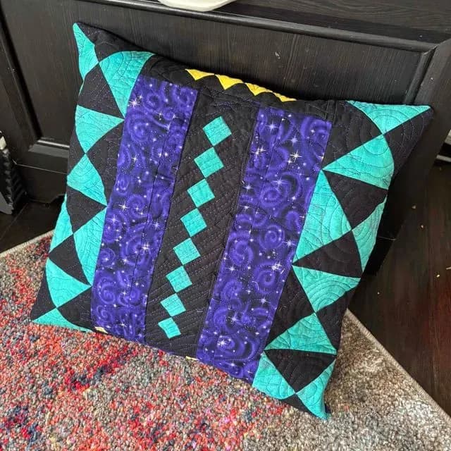 Mardi Gras Pillow