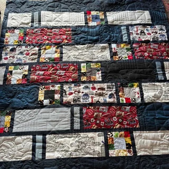 Grampa (Farmer) Quilts (4!)