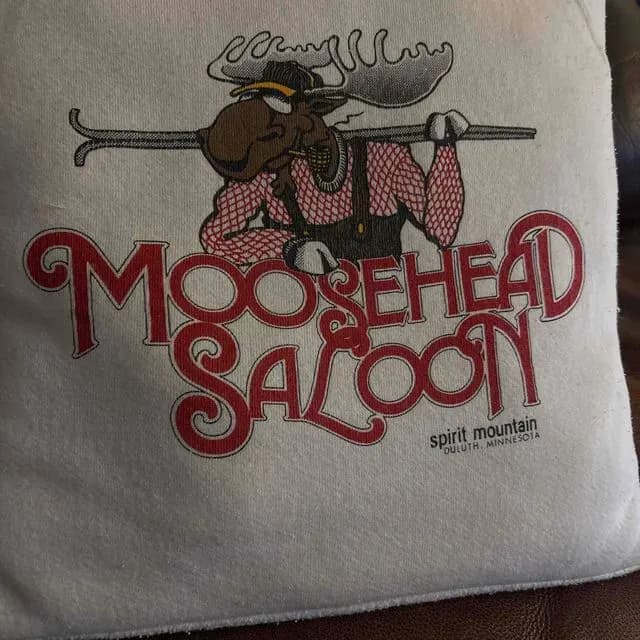 Moosehead Saloon Pillow