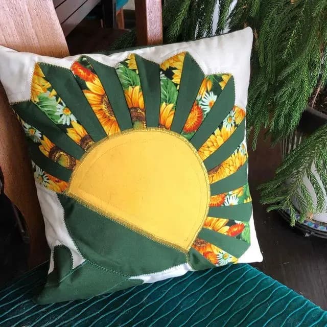 Sunflower Pillow