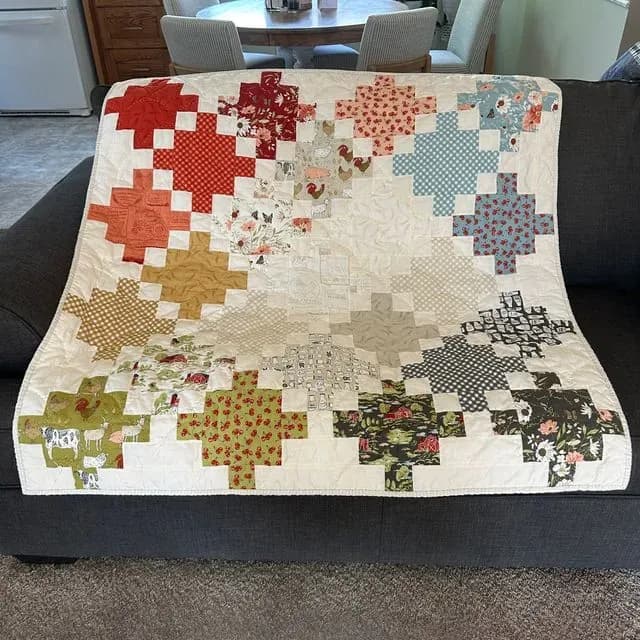 Celtic Crossing 2.0 Baby Quilt 2025