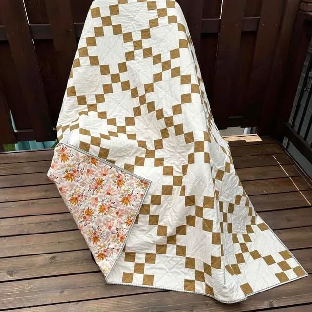 Irish Chain Quilt 2024