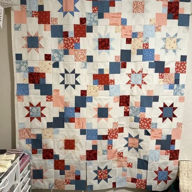Brightly Red White And Blue 2025