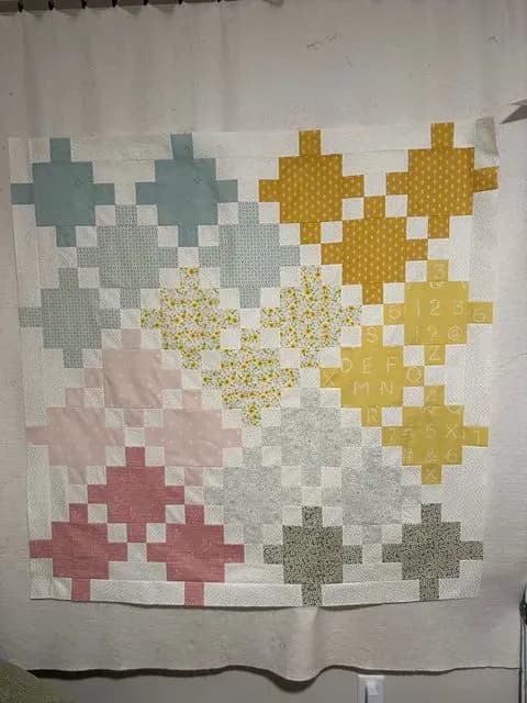 Celtic Crossing 2.0 Baby Girl Quilt