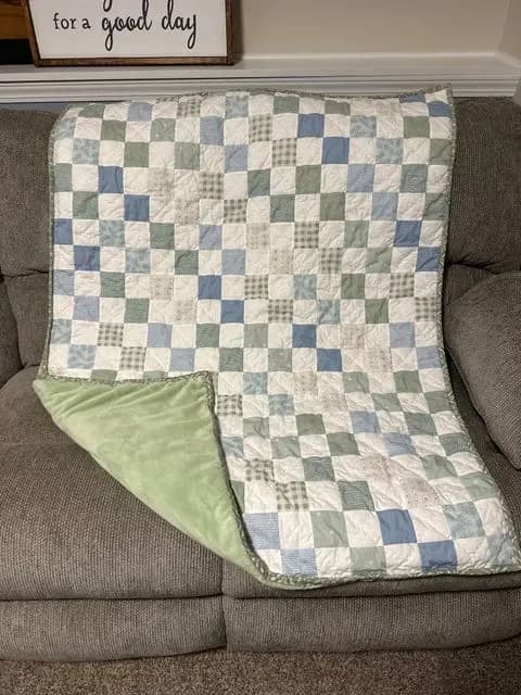 Baby Boy Quilt 2025