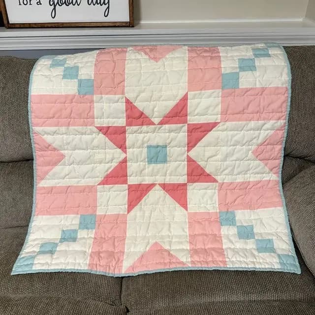 Super Star Baby Quilt 2025