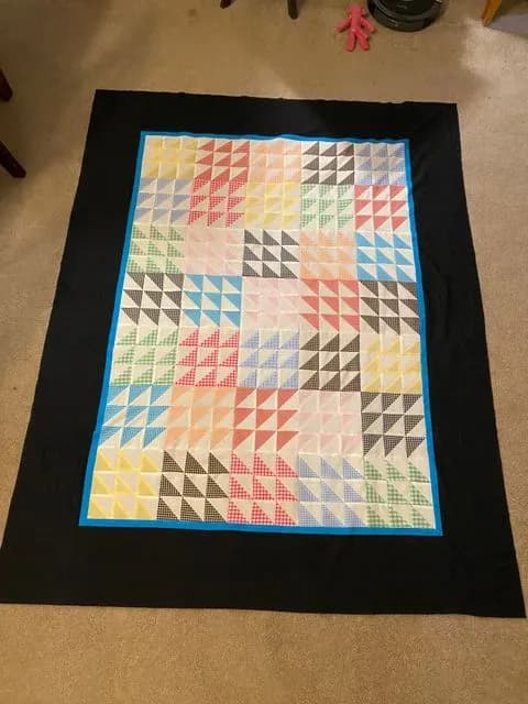 Half Square Gingham