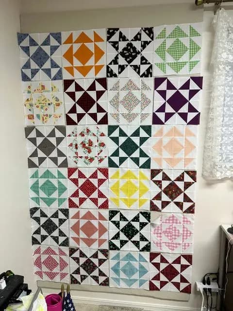 HST Two Block Quilt