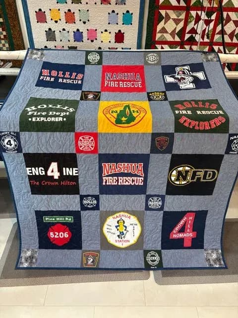 Fireman T-shirt Quilt