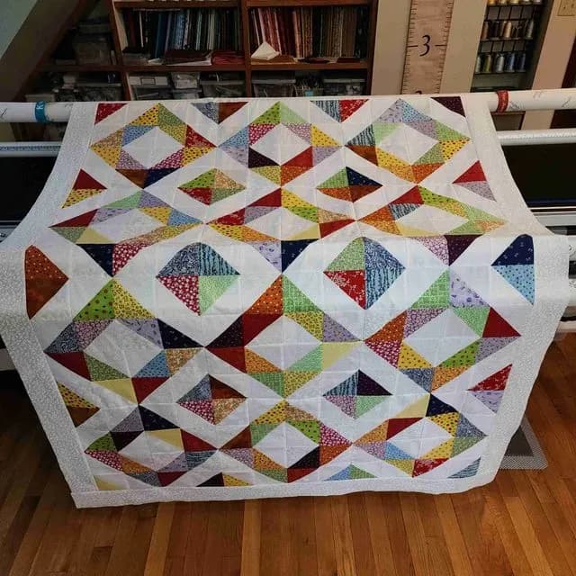 Square Dancin' Charm Quilt