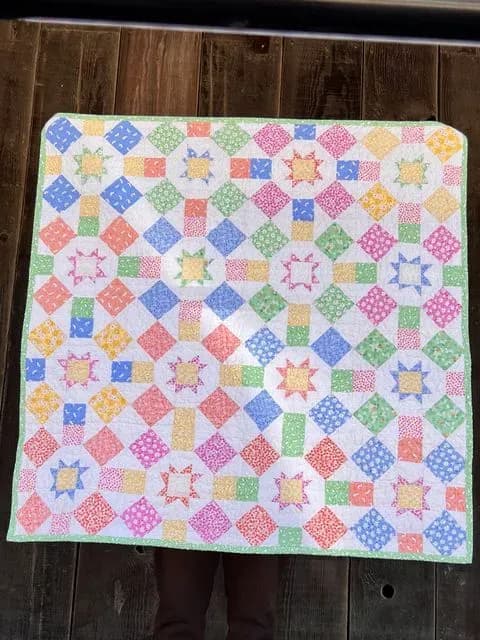 Guiding Star Baby Quilt