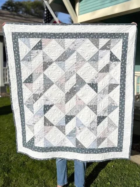 HST Wheelchair Lap Quilt