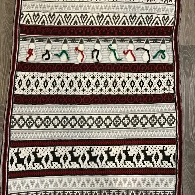 Winter Wonderland - Crocheted Afghan