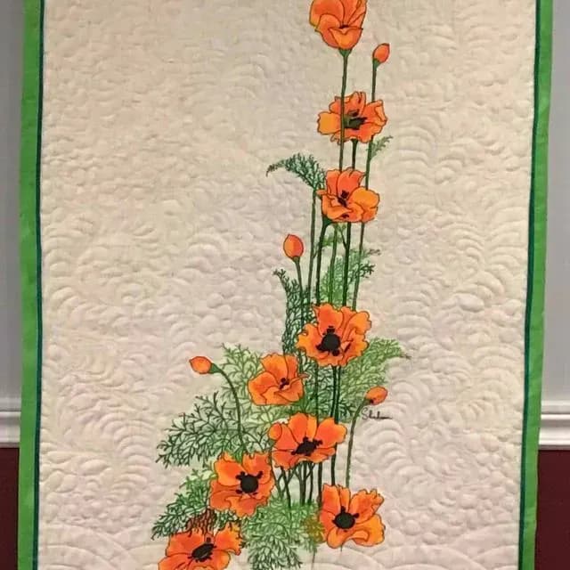 Painted poppies