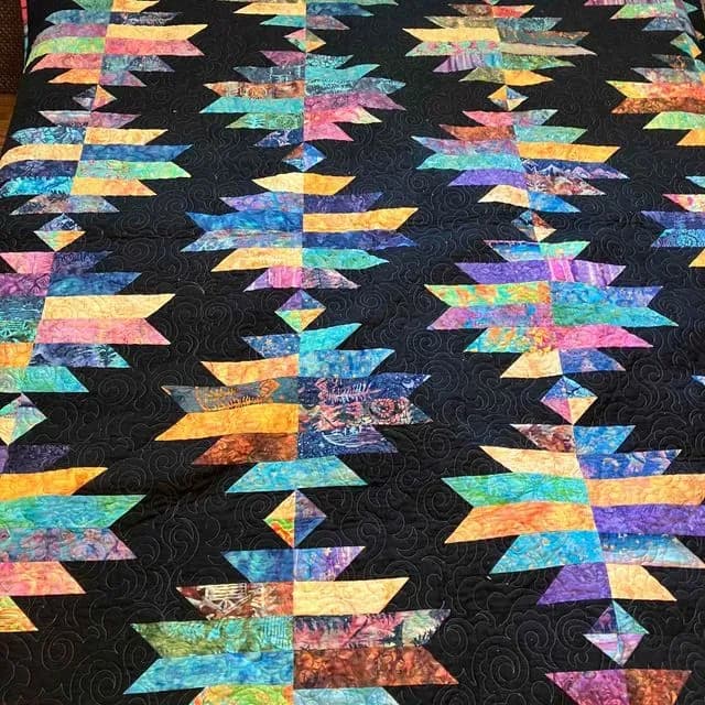 Ricky Mountain Shop Hop Quilt