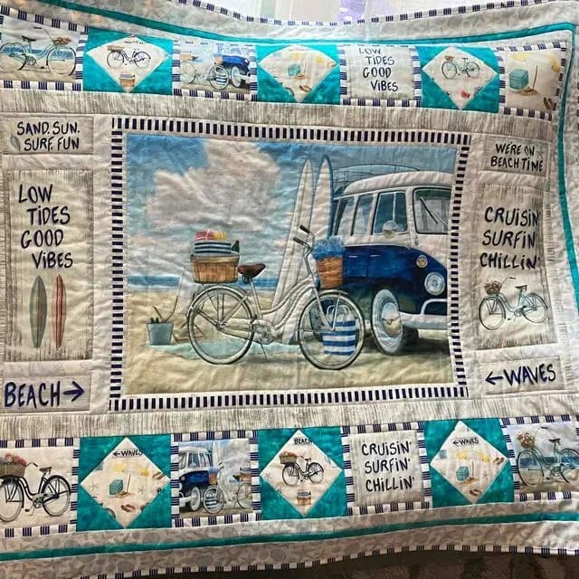 Buses And Balloons Donation Quilt