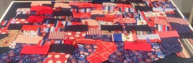 Patriotic Christmas Stocking