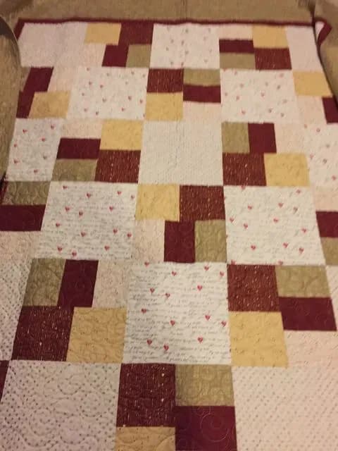 Jessica’s Wedding Quilt