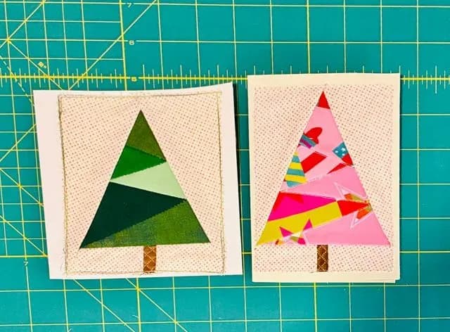 Christmas Cards Foundation Paper Pieced