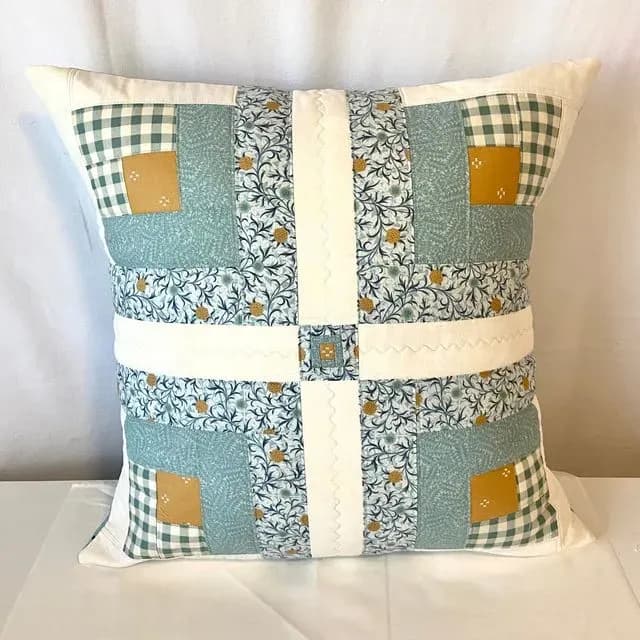 Log Cabin Cushion
