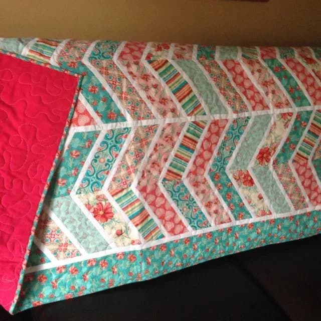 Chevron Layer Cake Quilt