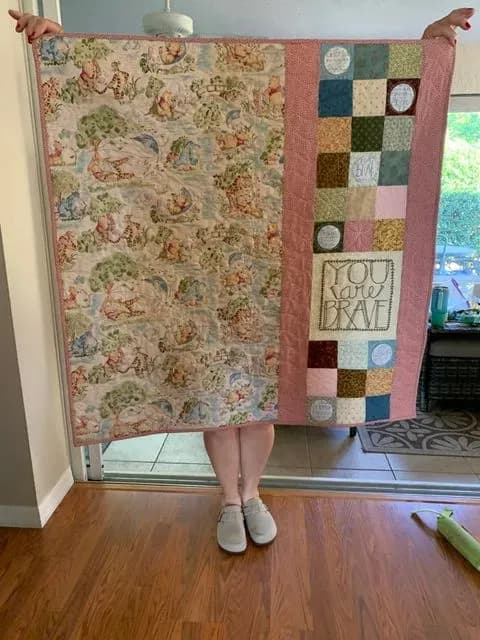 Winnie the Pooh quilt