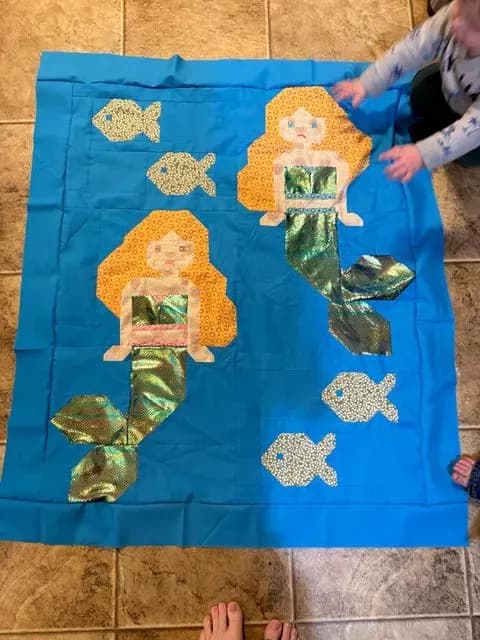 Zara And Jules Mermaid Quilt