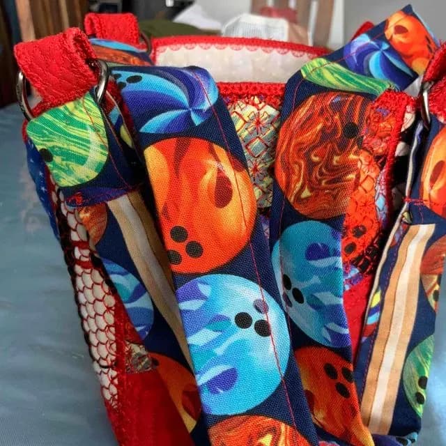 Quilt Adjacent Bowling Bag