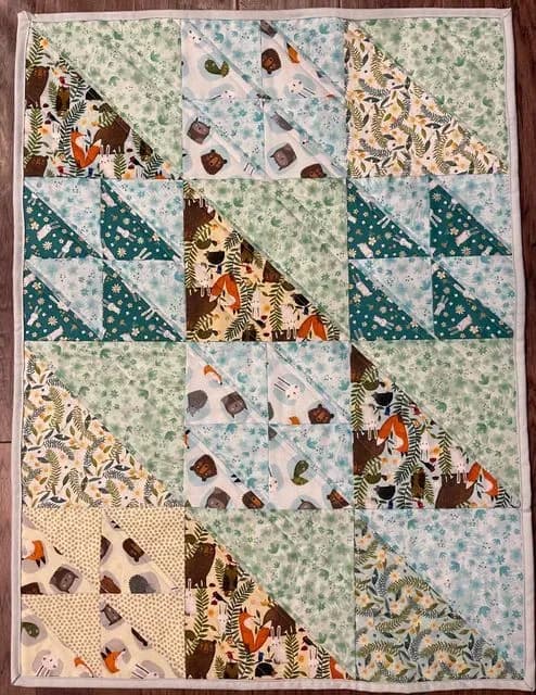 Into The Woods Mini-Quilt