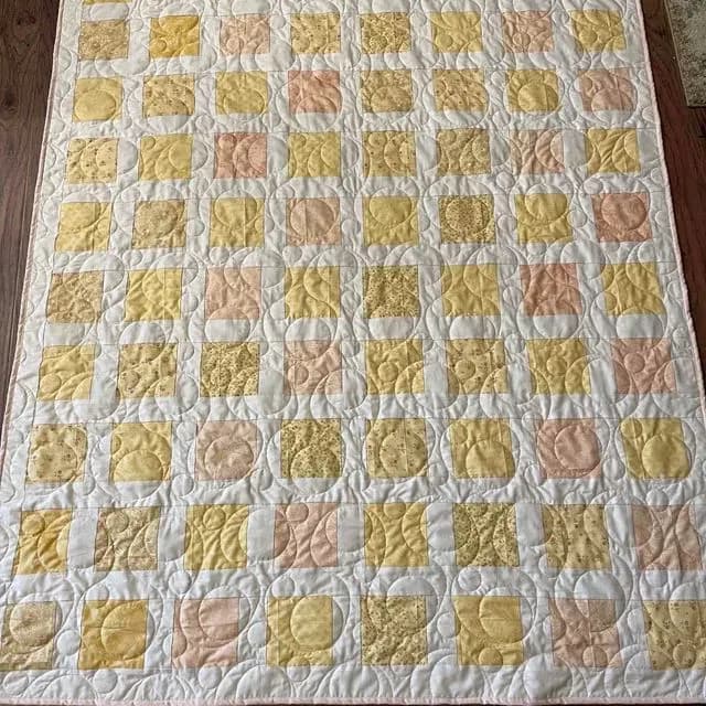 Yellow And Pink Squares