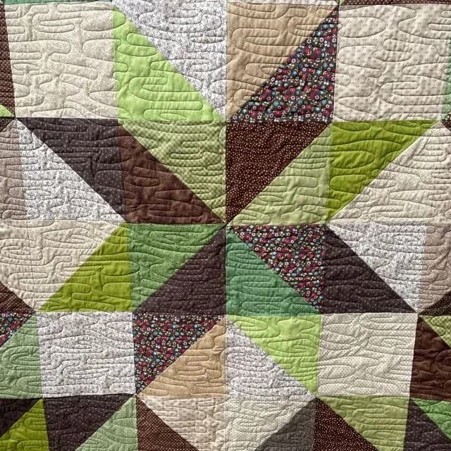 Carpenter’s Star - Green And Brown