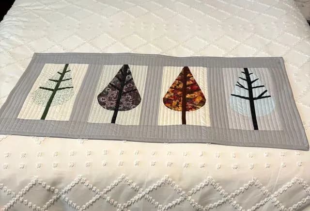Trees Table Runner