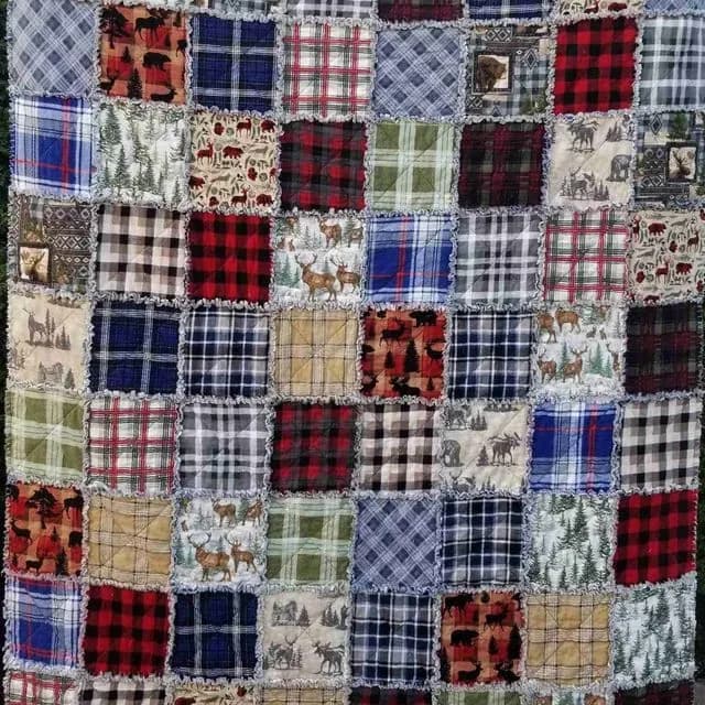 Caleb's Rag Quilt
