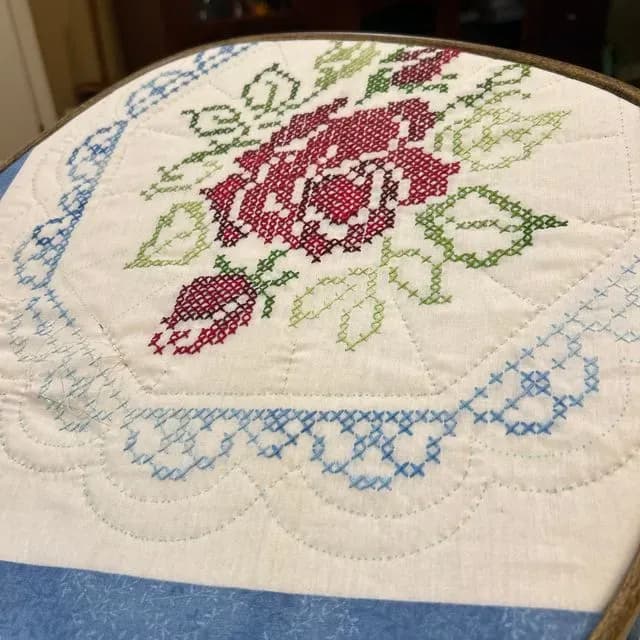 Cross Stitch Roses