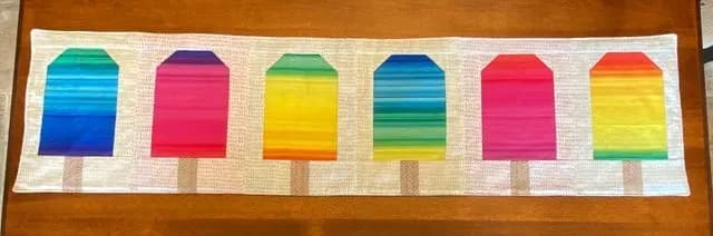 Popsicle Tablerunner