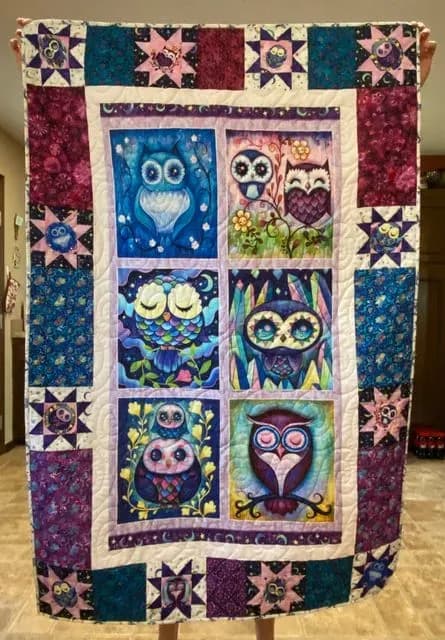 Owl quilt