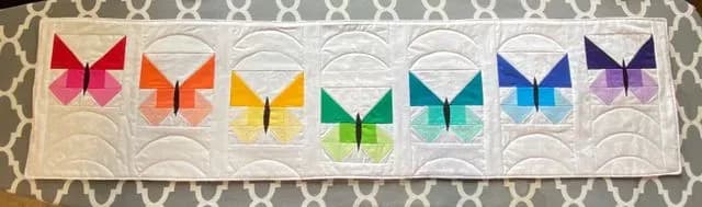 Butterfly Table runner