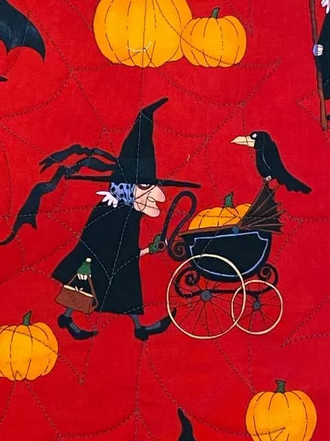Halloween Witch Quilt