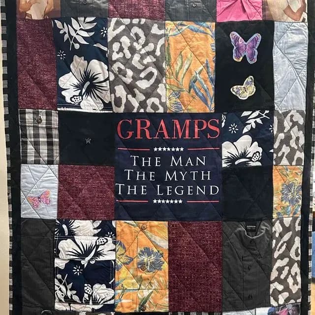 Carle And Virginia Metcalf Memory Quilt