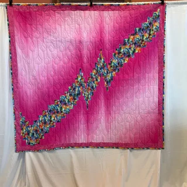 Lightning bolt pink