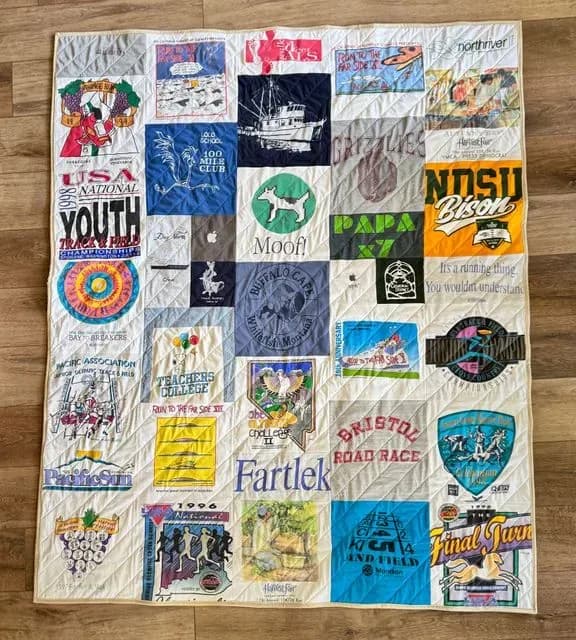 Papa Zs T-shirt Quilt