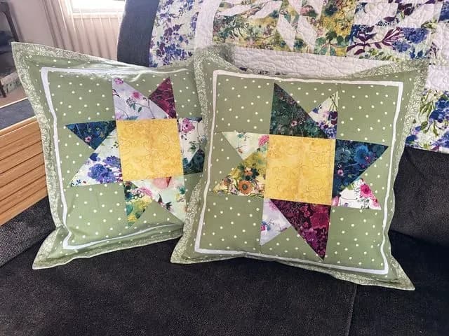 Scrappy Pillow Covers