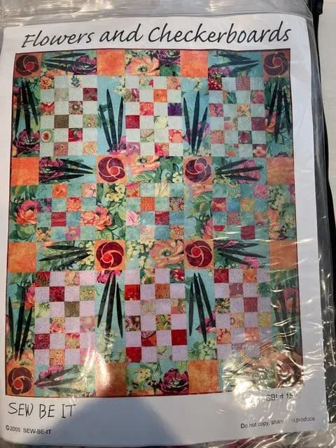 Flowers and Checkerboards