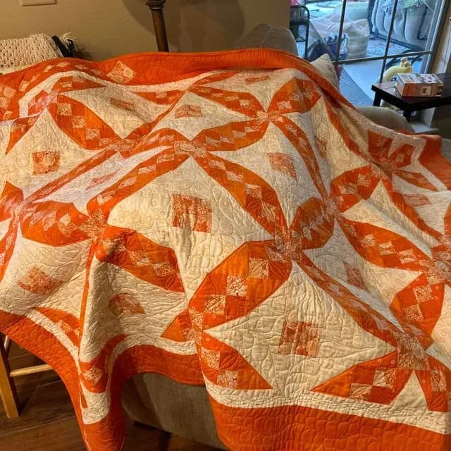 Allison McGrew’s Wedding Anniversary Quilt