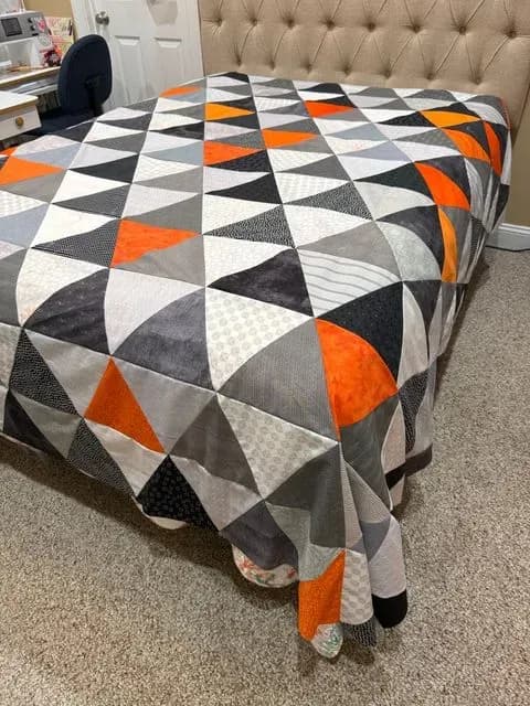 Jon’s Triangle Quilt