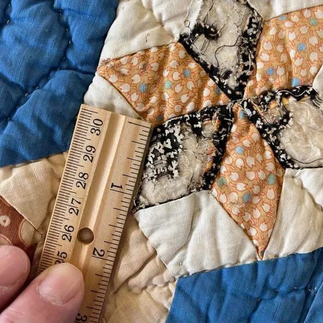 Repairs On cyndy’s Aunt’s Quilt