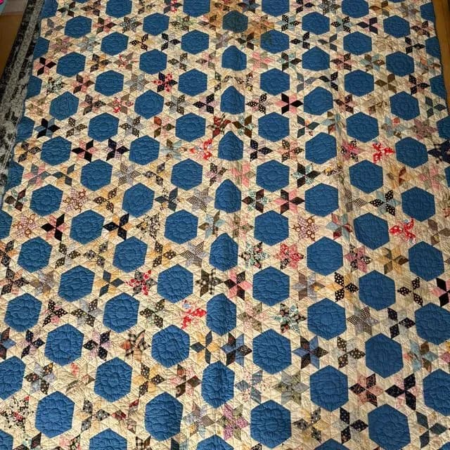 Repairs On cyndy’s Aunt’s Quilt